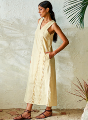 Cheerful Yellow Dress