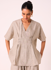 Chekku Checkered Top