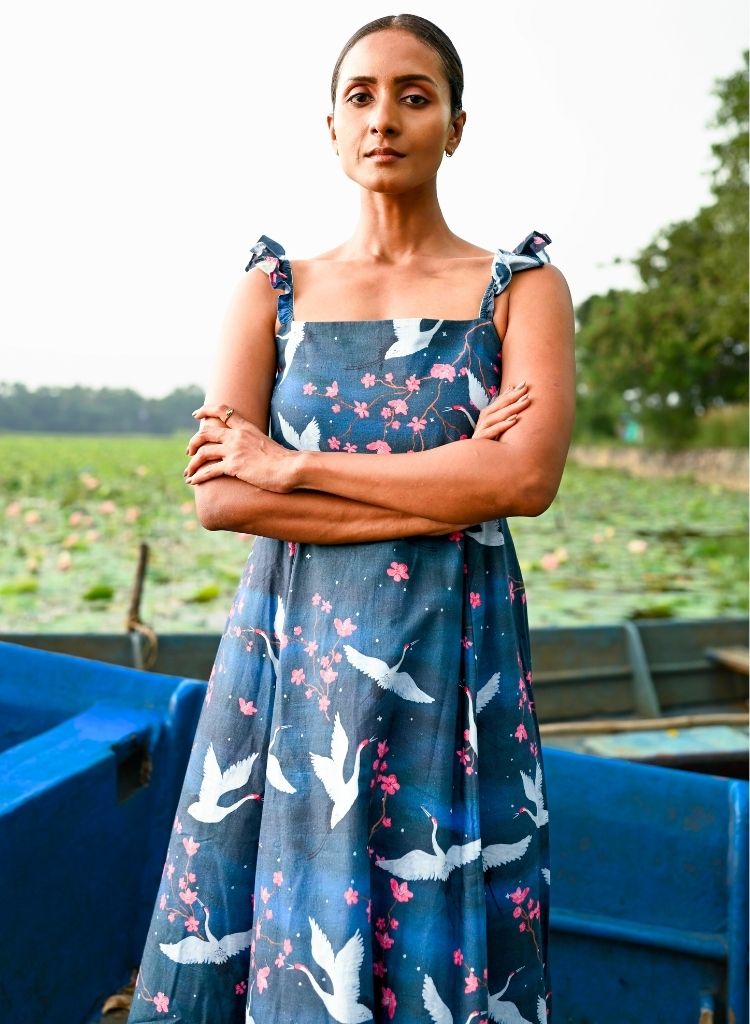 Cherry Blossom Slip Dress