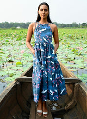 Cherry Blossom Tie Dress