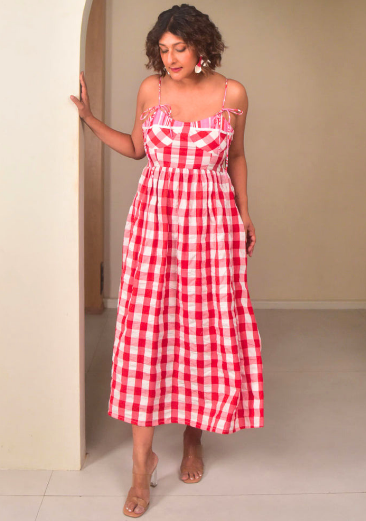 Cherry Strappy Dress
