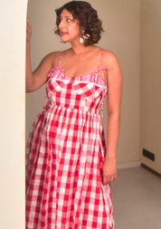 Cherry Strappy Dress