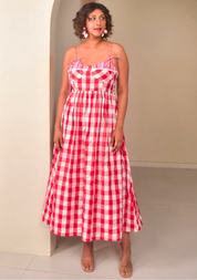 Cherry Strappy Dress