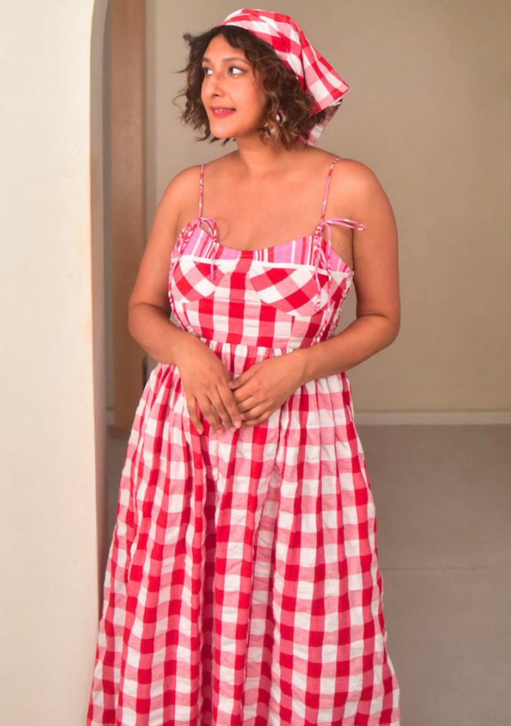 Cherry Strappy Dress