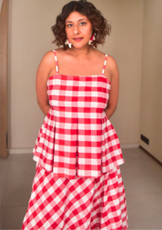 Cherry Strappy Top
