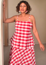 Cherry Strappy Top