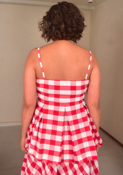 Cherry Strappy Top