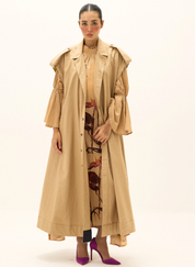 Chestnut Trench Coat
