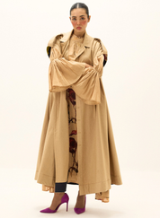 Chestnut Trench Coat