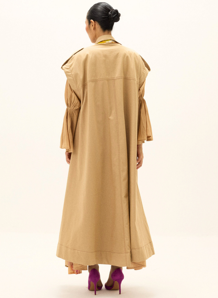 Chestnut Trench Coat