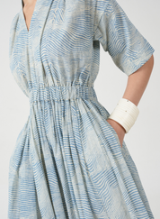 Chikoo Hand Printed Dress