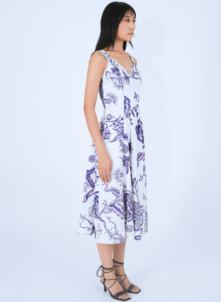 Chinoiserie Knot Dress