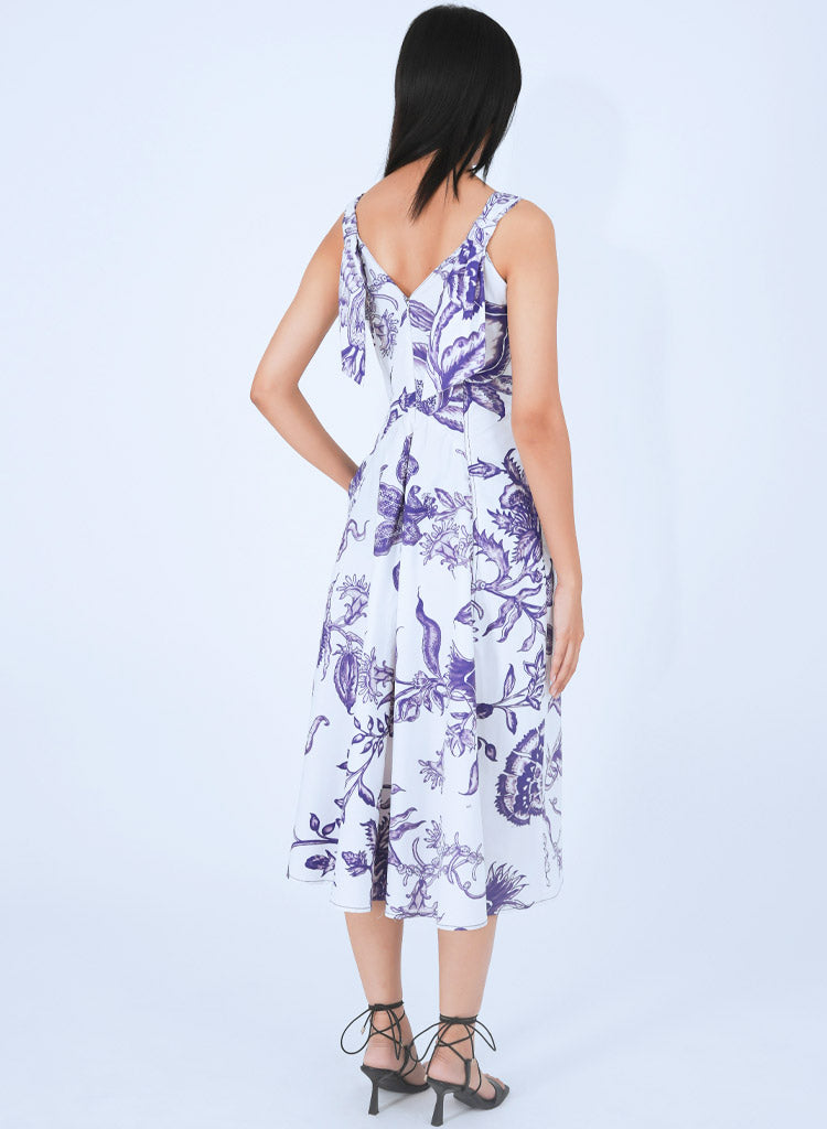 Chinoiserie Knot Dress