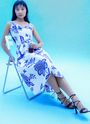 Chinoiserie Knot Dress