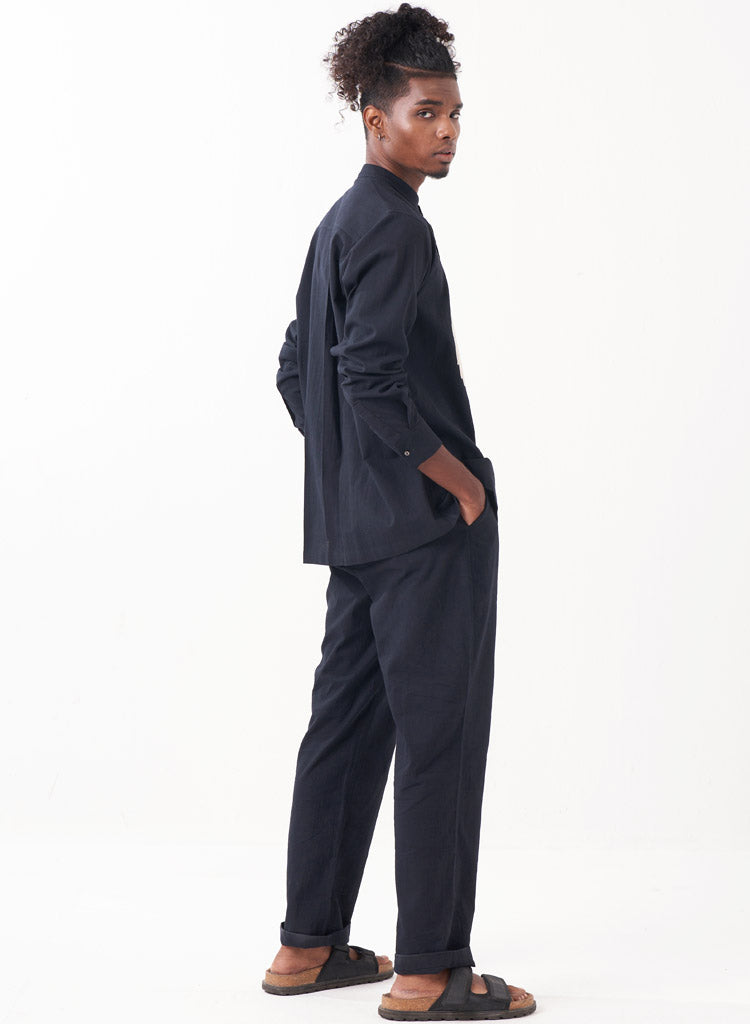 Circle Embroidery Shirt