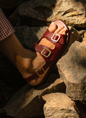 Classic Two Strap Sandals