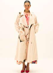 Clay Echo Trench Coat
