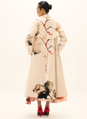 Clay Echo Trench Coat