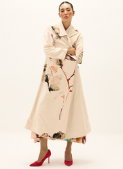 Clay Echo Trench Coat