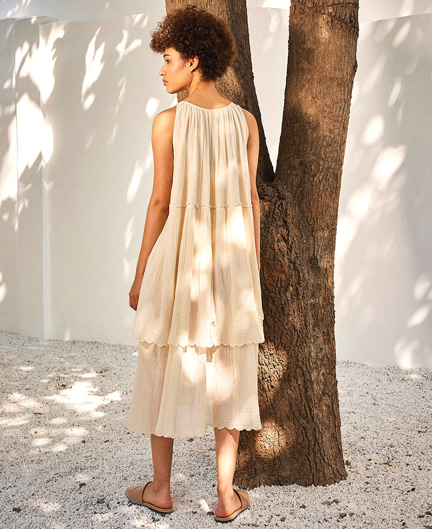 Cloudy Dreams Midi Dress