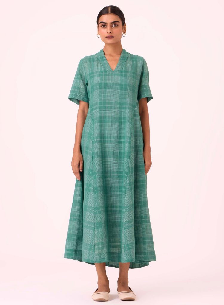 Clover Handwoven Dress