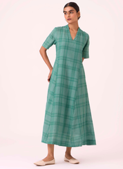 Clover Handwoven Dress