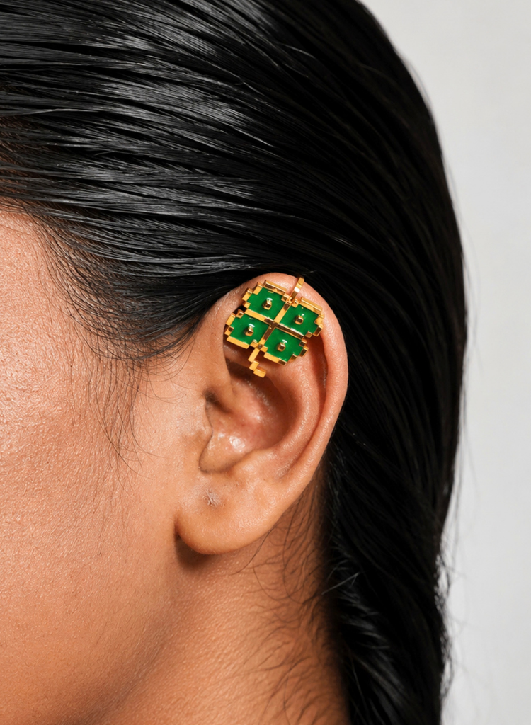 Clover Ear Cuff