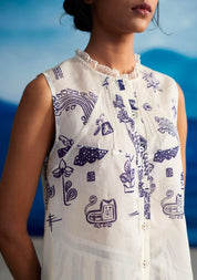 Clover Pintuck Shirt