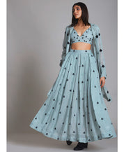 Club Cover Lehenga Set