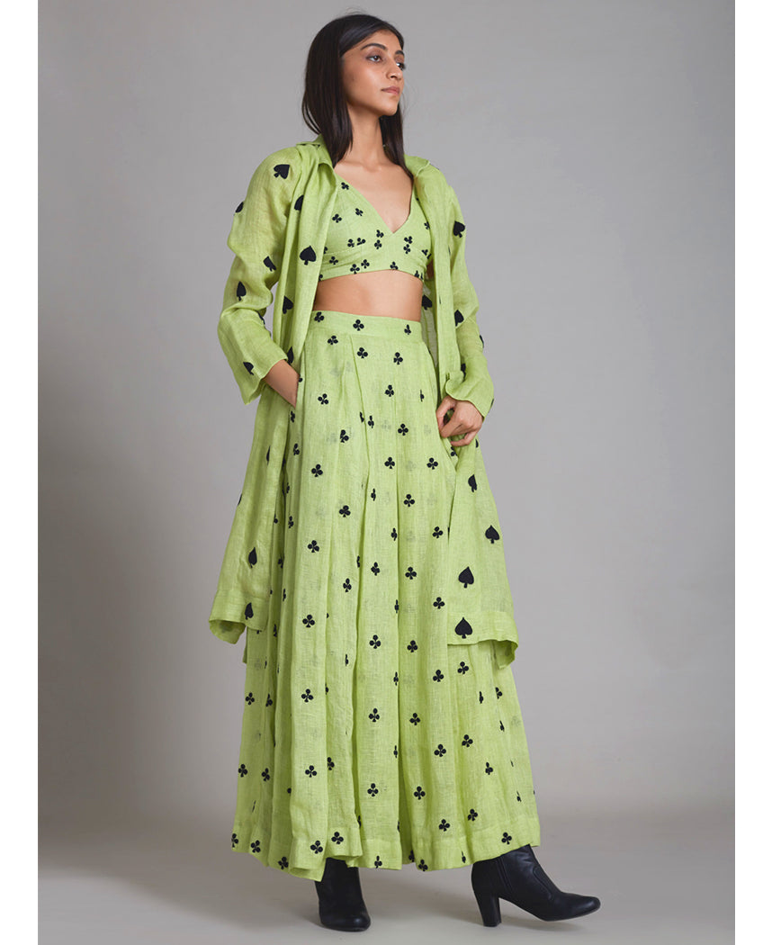 Club Cover Lehenga Set