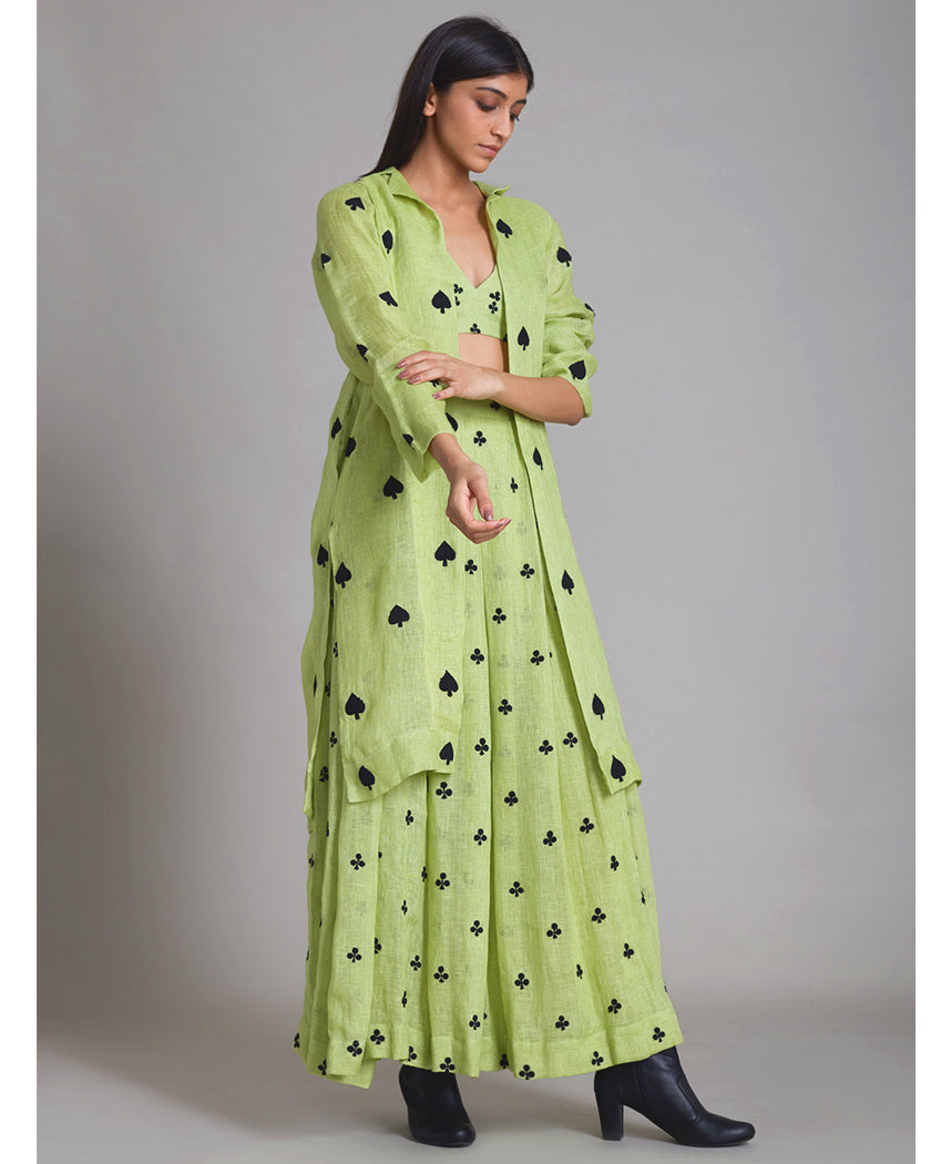 Club Cover Lehenga Set