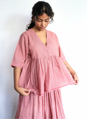 Cluster V-Neck Top