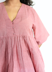 Cluster V-Neck Top