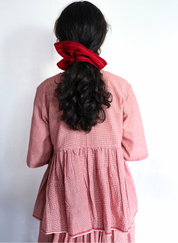 Cluster V-Neck Top
