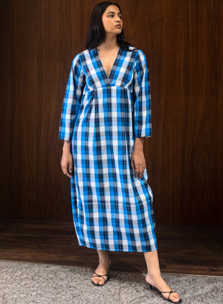 Cobalt Lantern Dress