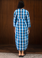 Cobalt Lantern Dress
