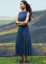 Cobalt Panelled Dress