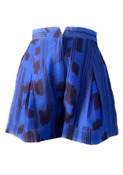 Cobalt Scribble Shorts