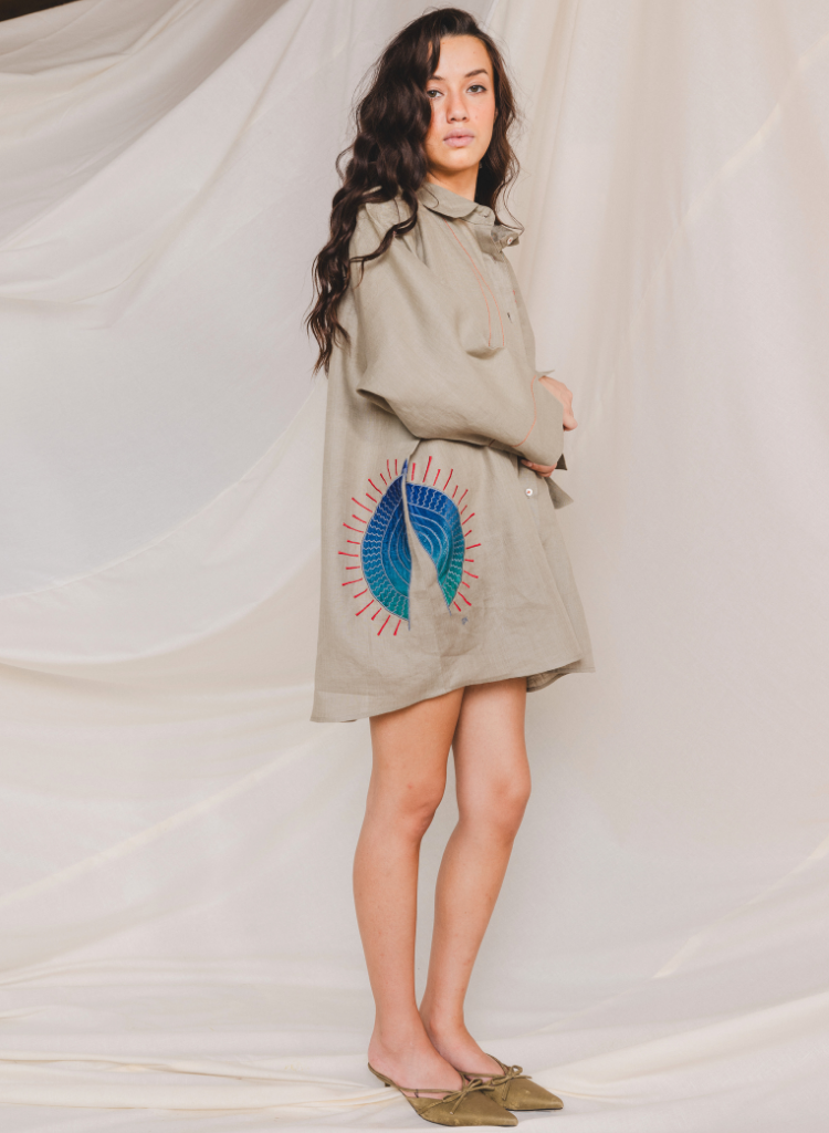 Coco Side Patch Shirt