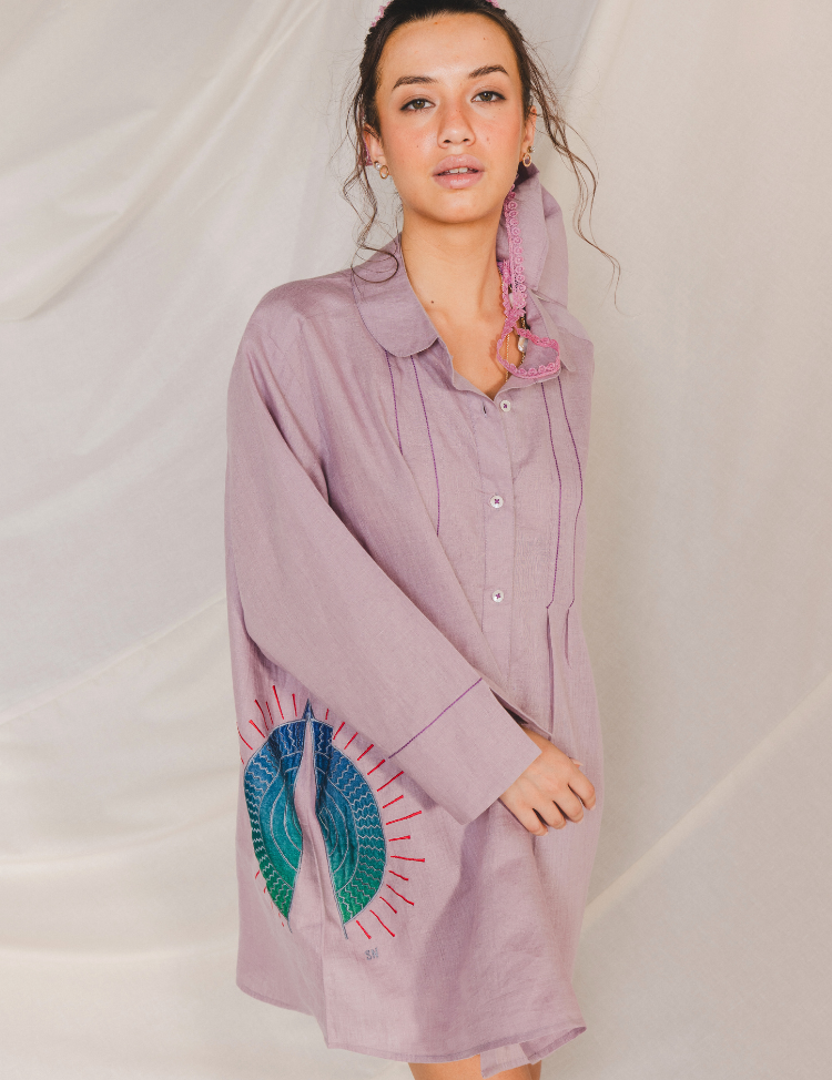 Coco Side Patch Shirt