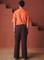 Coffee Buta Baggy Pants