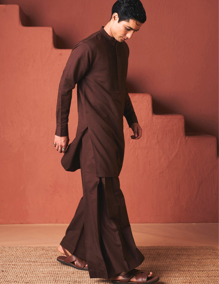 Coffee-Pleated-Yoke-Kurta-Set-D.png