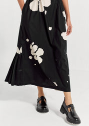 Collared Side Elastic Dress