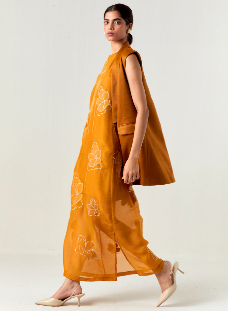 Collared Waistcoat Set