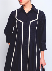 Column Shirt Dress