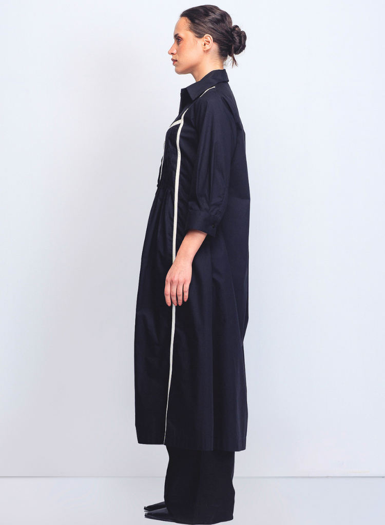 Column Shirt Dress