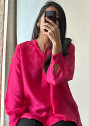 Concealed Placket Shirt