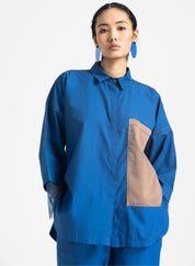 Contrast Detail Shirt