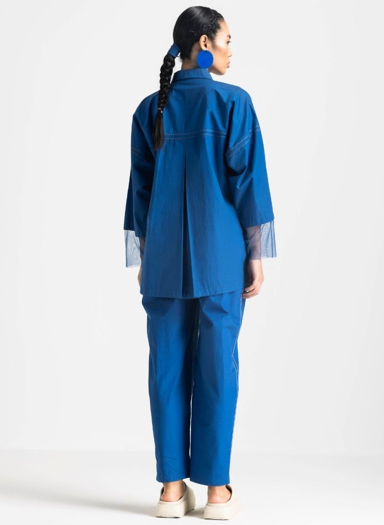 Contrast Detail Shirt