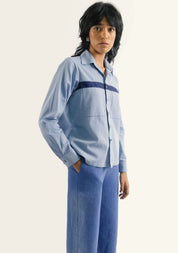 Constrast Stripe Shirt